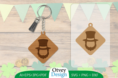 Keychain St Patrick&#039;s Day Lasercut BUNDLES Product Image 10