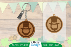 Keychain St Patrick&#039;s Day Lasercut Product Image 1