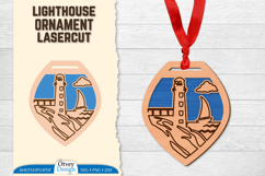Lighthouse Ornament Lasercut BUNDLES Product Image 10