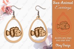 Keychain Sea Animal Lasercut SVG BUNDLE Product Image 10