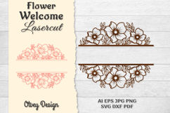 Flower Welcome Lasercut BUNDLES Product Image 5