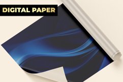 Blue waves Digital Paper Product Image 1