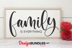 Family Is Everything, Family Home Sign Svg, Love Sign Svg Product Image 1