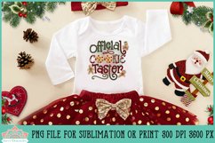 Christmas Baking PNG | Official Cookie Taster Product Image 1