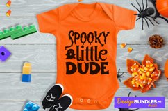 Spooky Little Dude, Halloween Baby Svg Product Image 1