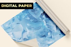Crystal Ice Digital Paper Product Image 1