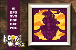 Fairy House 3D Light Box SVG Product Image 1