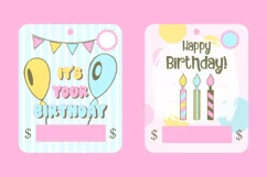 Happy Birthday Money Card PNG. Money Card Holder PNG Product Image 3