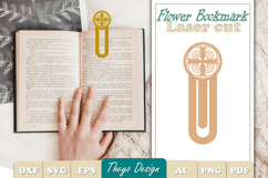 20 Design Flower Bookmark Papercut svg | Bookmark laser cut Product Image 17