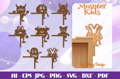 Monster Kids Corner Door Lasercut BUNDLES Product Image 1