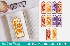 Gnome Bookmark SVG BUNDLE 10 DESIGNS Product Image 1