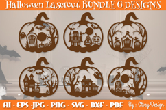 Halloween Pumpkins Lasercut File BUNDLES Product Image 1