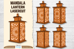 Mandala Lantern Lasercut BUNDLES Product Image 1