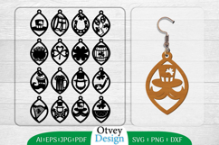 St Patrick&#039;s Day Earrings LaserCut File BUNDLE Product Image 1