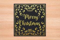 Christmas Card SVG EPS AI PNG PDF Product Image 2