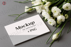Mockup card_1. PSD &amp; PNG Product Image 1