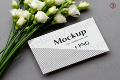 Mockup card_2. PSD &amp; PNG Product Image 1