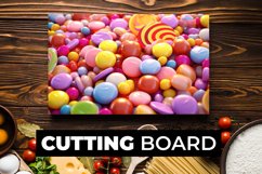 Candy Cutting Board Sublimation Product Image 1