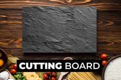 Gray Texture Cutting Board sublimation Product Image 1