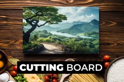 Scenery Cutting Board sublimation Product Image 1