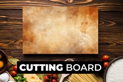 Vintage Brown Texture Cutting Board Sublimation Product Image 1