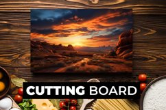 Scenery Cutting Board sublimation Product Image 1