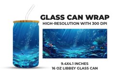 Undersea Glass Can Wrap Product Image 1