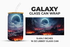 Galaxy Glass Can Wrap Product Image 1