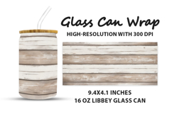 Wooden Wall Glass Can Wrap Product Image 1