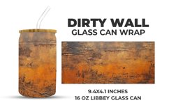 Dirty Wall Glass Can Wrap Product Image 1