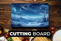 Scenery Cutting Board Sublimation Product Image 1