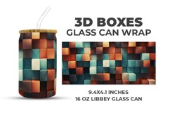 3D Boxes Glass Can Wrap Product Image 1