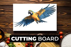Parrot Cutting Board Sublimation Product Image 1