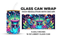 Undersea Glass Can Wrap Product Image 1