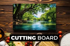 Scenery Cutting Board sublimation Product Image 1