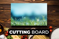 Greenery Cutting Board Sublimation Product Image 1