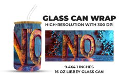 No Text Glass Can Wrap Product Image 1