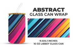 Abstract Glass Can Wrap Product Image 1