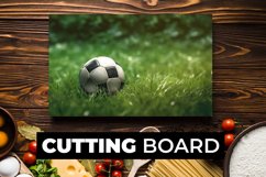 Football Cutting Board Sublimation Product Image 1