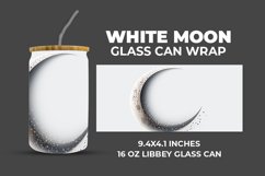 White Moon Glass Can Wrap Product Image 1