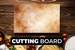Vintage Brown Texture Cutting Board Sublimation Product Image 1