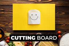 Smiley Cutting Board Sublimation Product Image 1