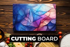 Colorful Cutting Board Sublimation Product Image 1