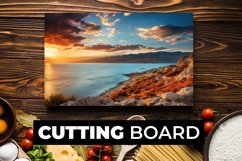 Scenery Cutting Board sublimation Product Image 1