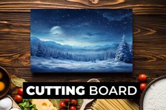 Scenery Cutting Board Sublimation Product Image 1