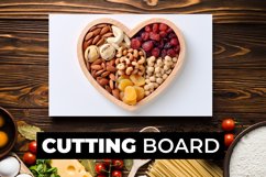 Mix Dry Fruits Cutting Board sublimation Product Image 1
