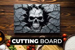 Horror Cutting Board Sublimation Product Image 1