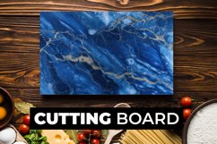 Blue Marble Cutting Board Sublimation Product Image 1