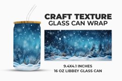 Craft Texture Glass Can Wrap Product Image 1