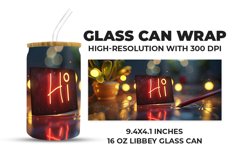 Hi Text Glass Can Wrap Product Image 1